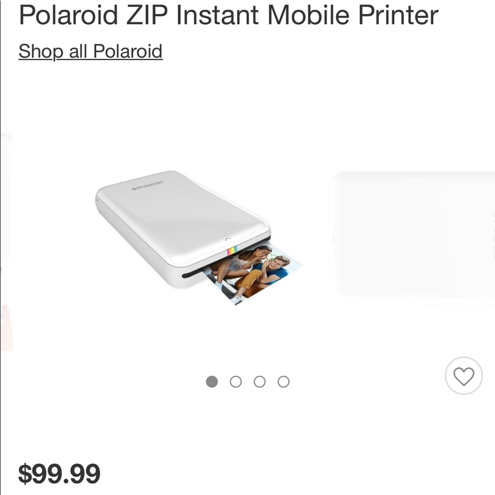 Polaroid zip printer